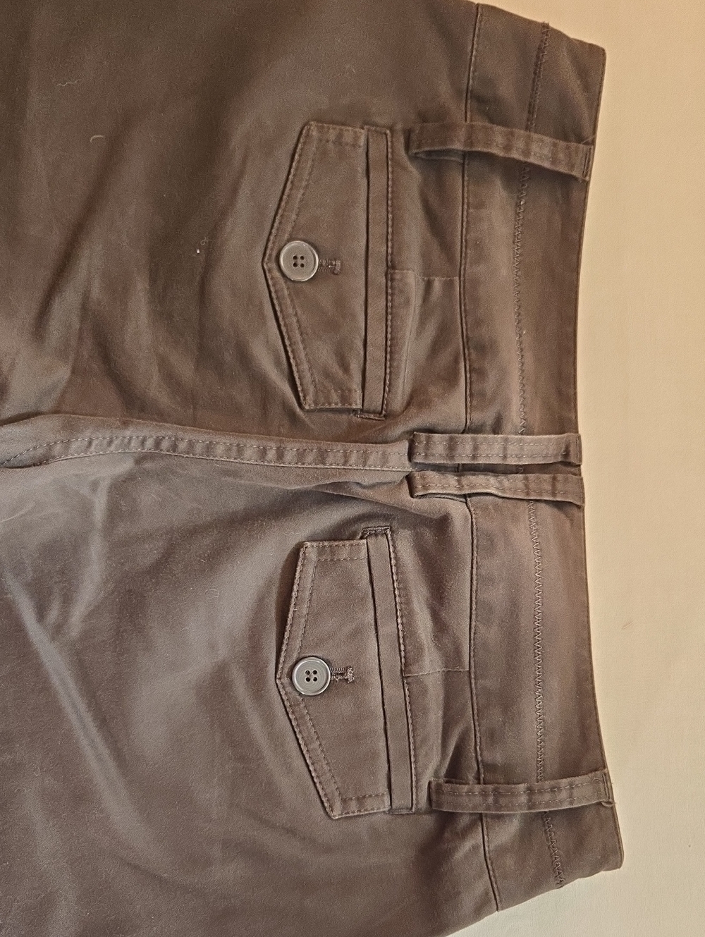 Ann Taylor LOFT Marissa Wide‑Leg Pants – Dark Brown Mid‑Rise Trouser sz 6 - Picture 10 of 10